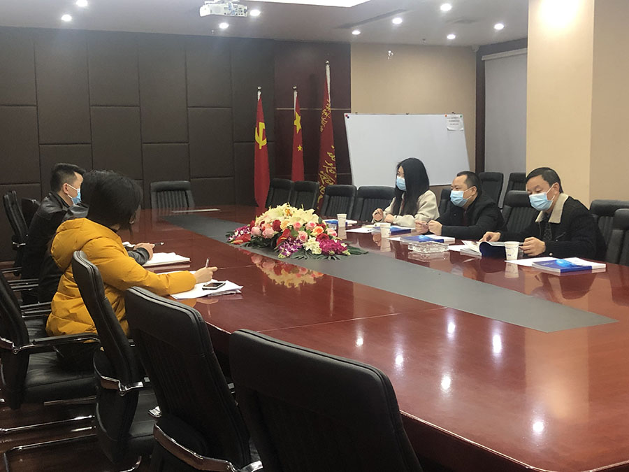 金牛区统战部辅导亲临四川东升国际官网建设集团视察领导疫情防控和复工复产工作AA