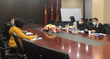 金牛区统战部辅导亲临四川东升国际官网建设集团视察领导疫情防...